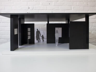Maquette-outil pour la création d’espaces d’expositions