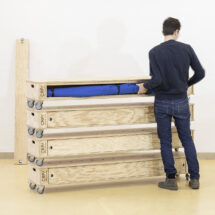 Dispositif d’exposition itinérant