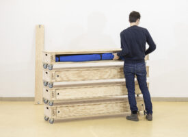 Dispositif d’exposition itinérant