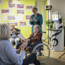 Semaine bleue à l’EHPAD Au temps des cerises à Audruicq